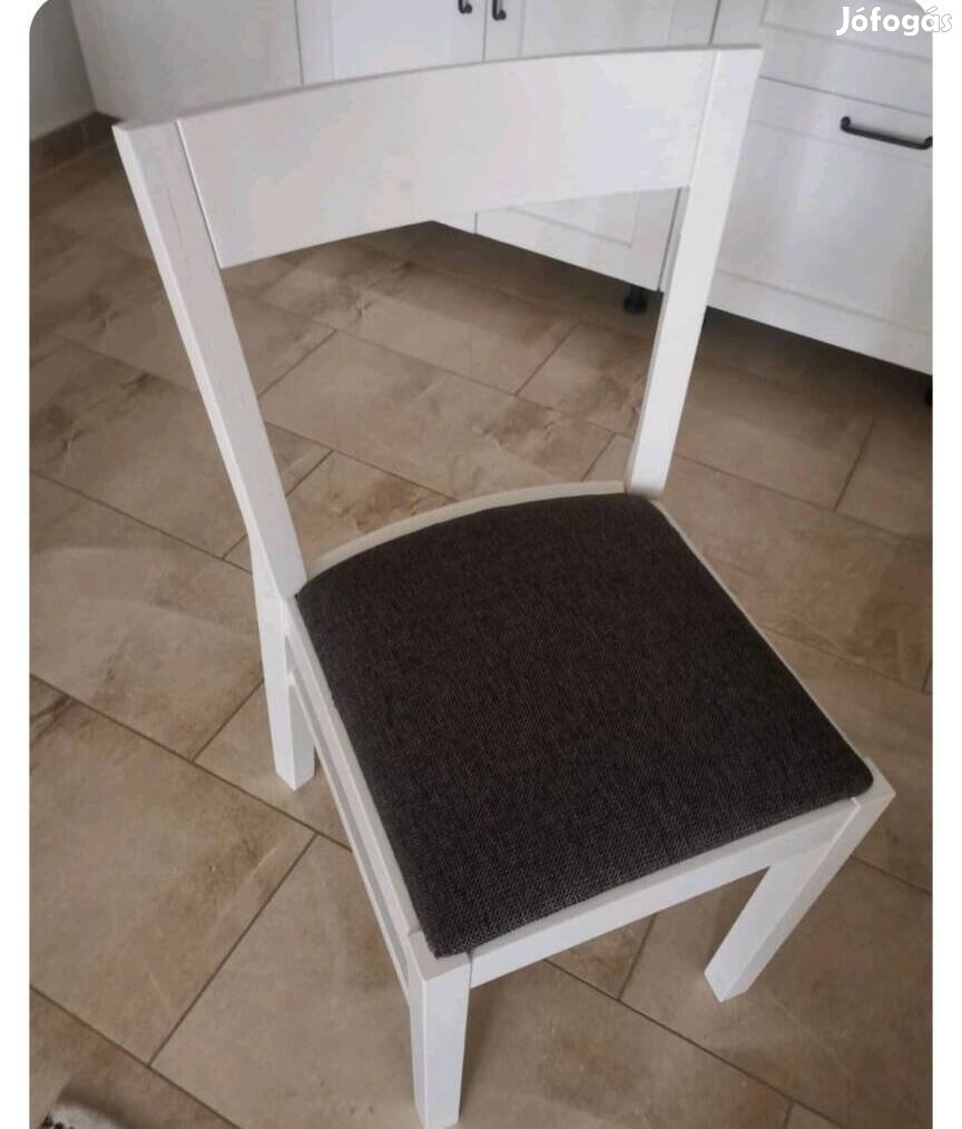 Fehér étkezőszék  4db