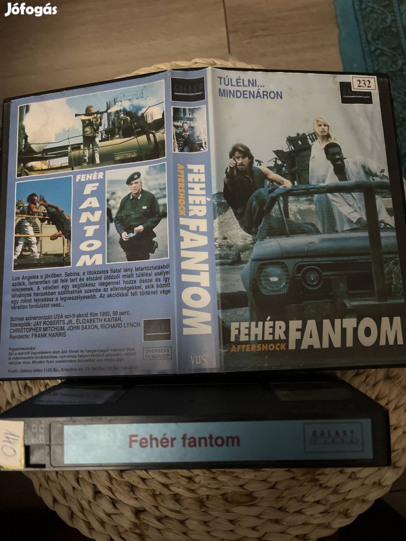 Fehér fantom vhs film