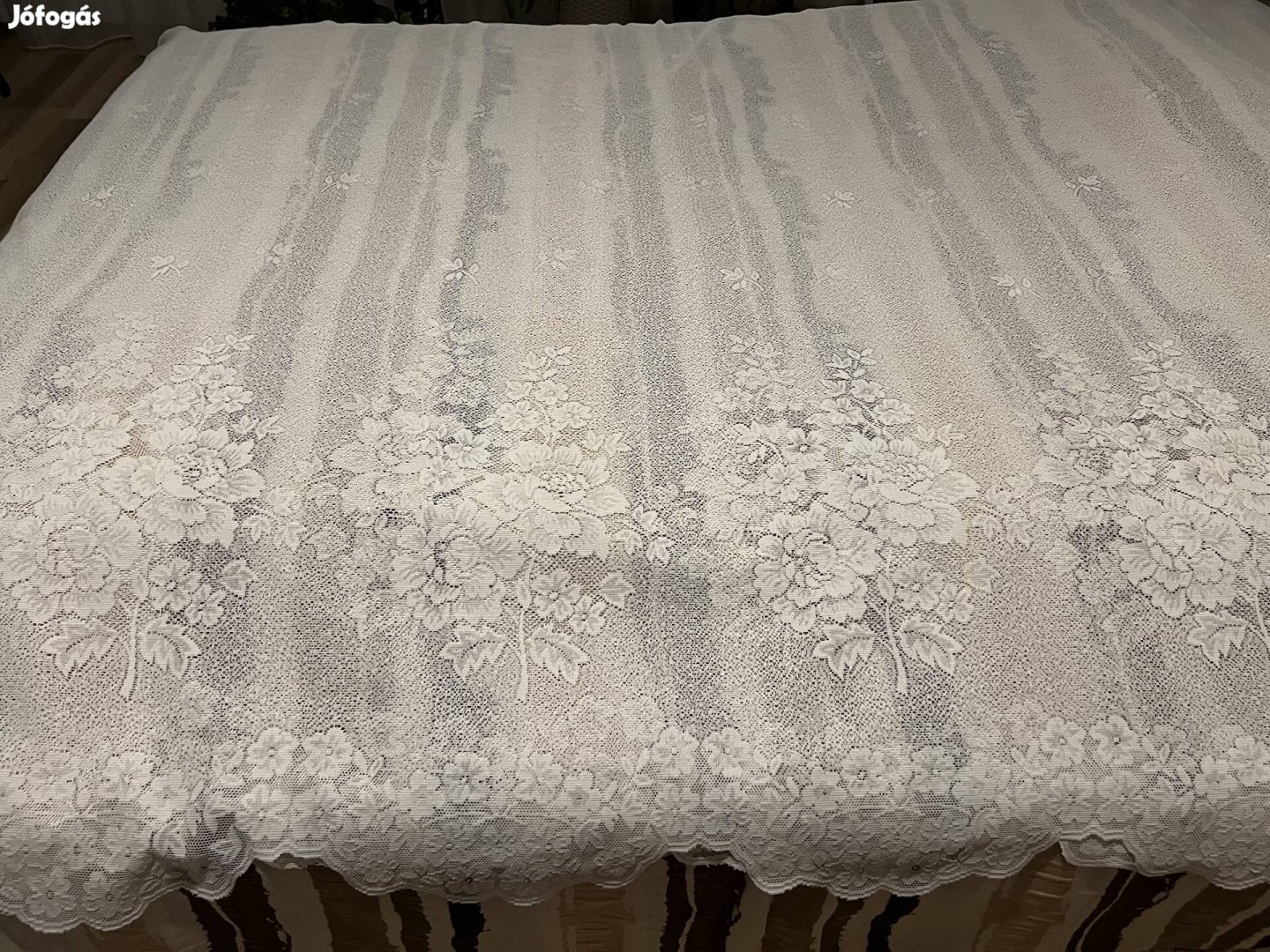 Fehér függöny kész rövid