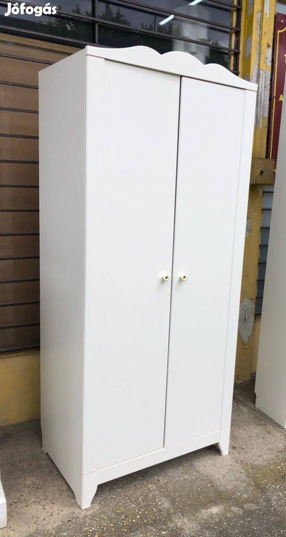 Fehér ikea hensvik szekrény