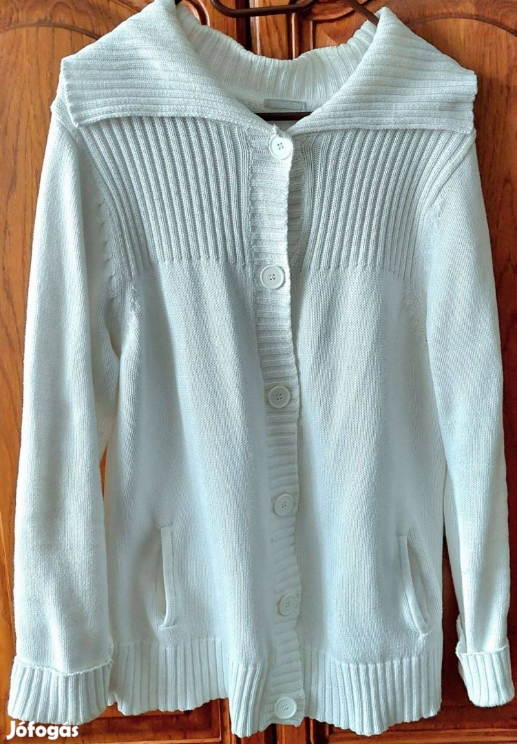Fehér kardigán