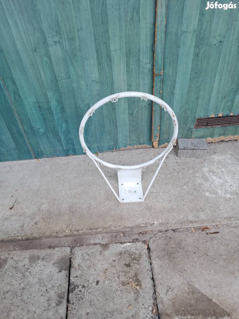 Fehér kosárlabda gyűrű