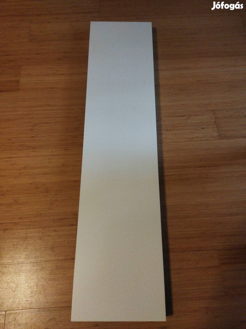Fehér lebegő polc, IKEA Lack polc 110cm hosszú 