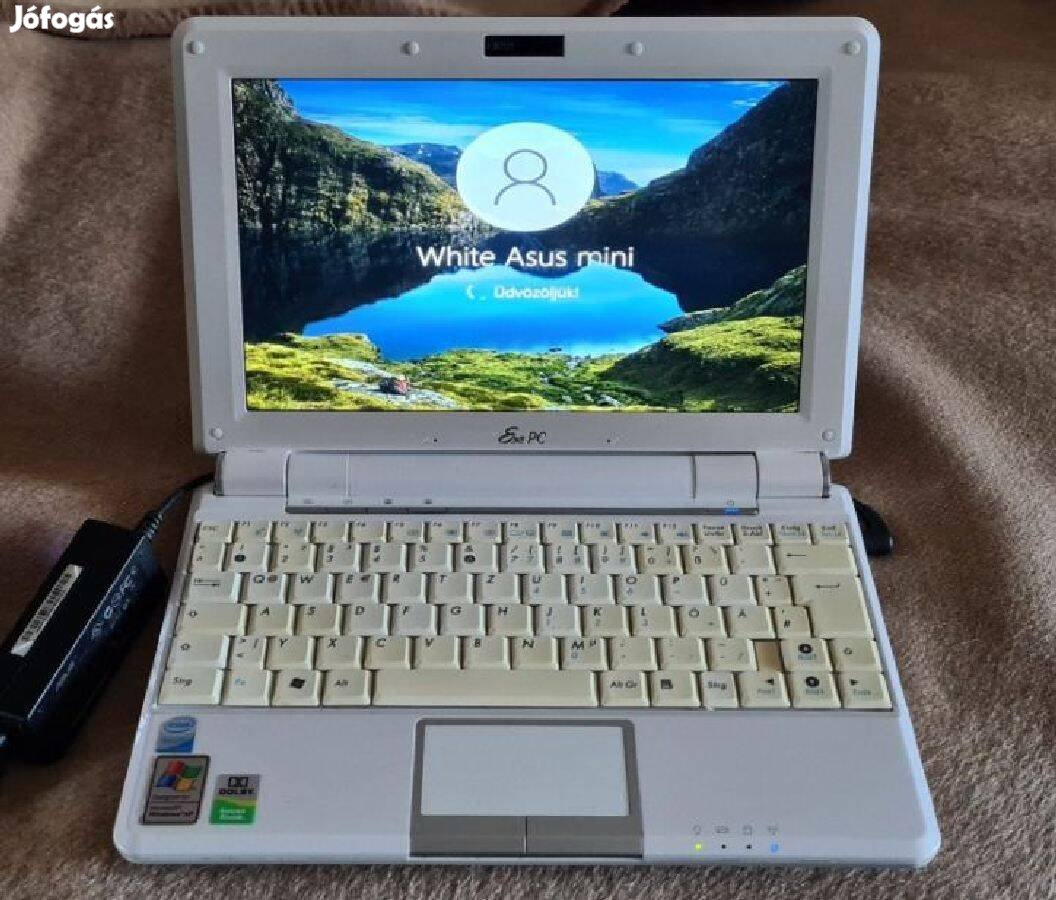 Fehér mini laptop/noteszgép - Asus - 10 coll Win 10