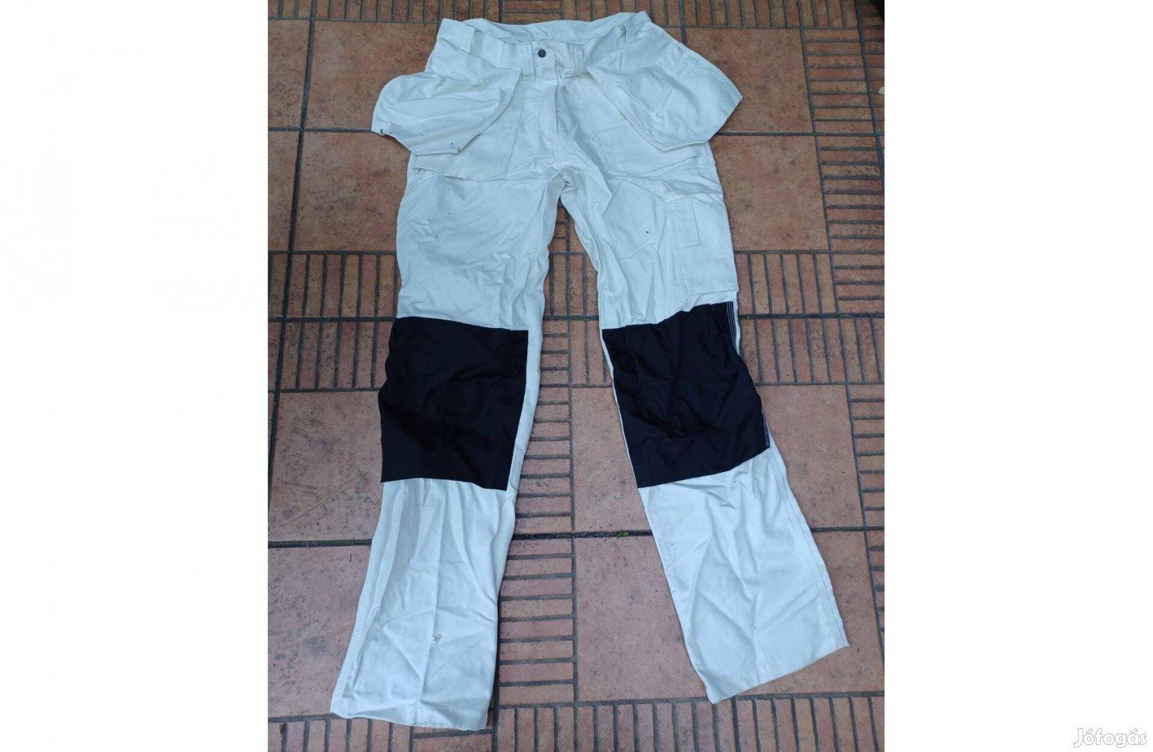 Fehér munkásnadrág munkás nadrág S