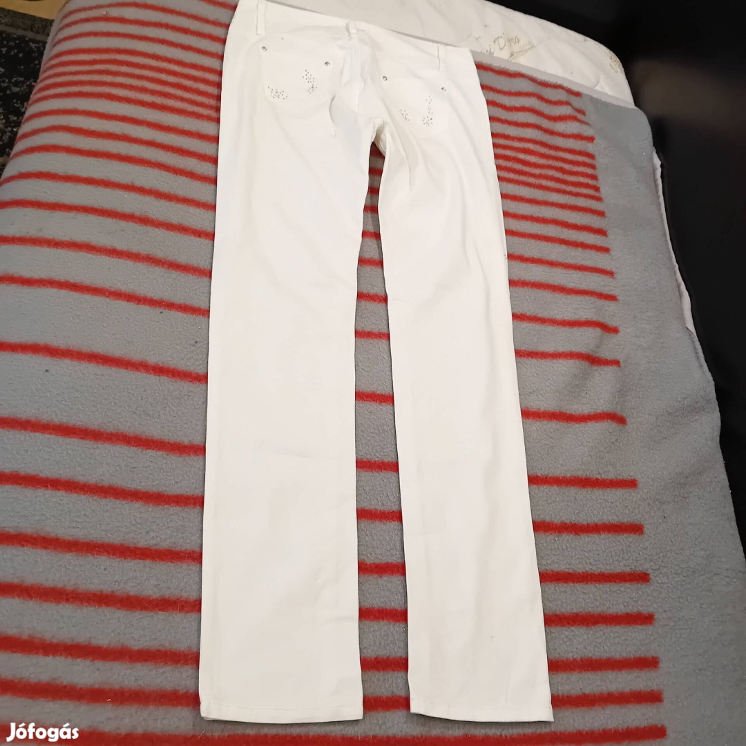 Fehér nadrágok vényony és vastag "S" ill.40 méret