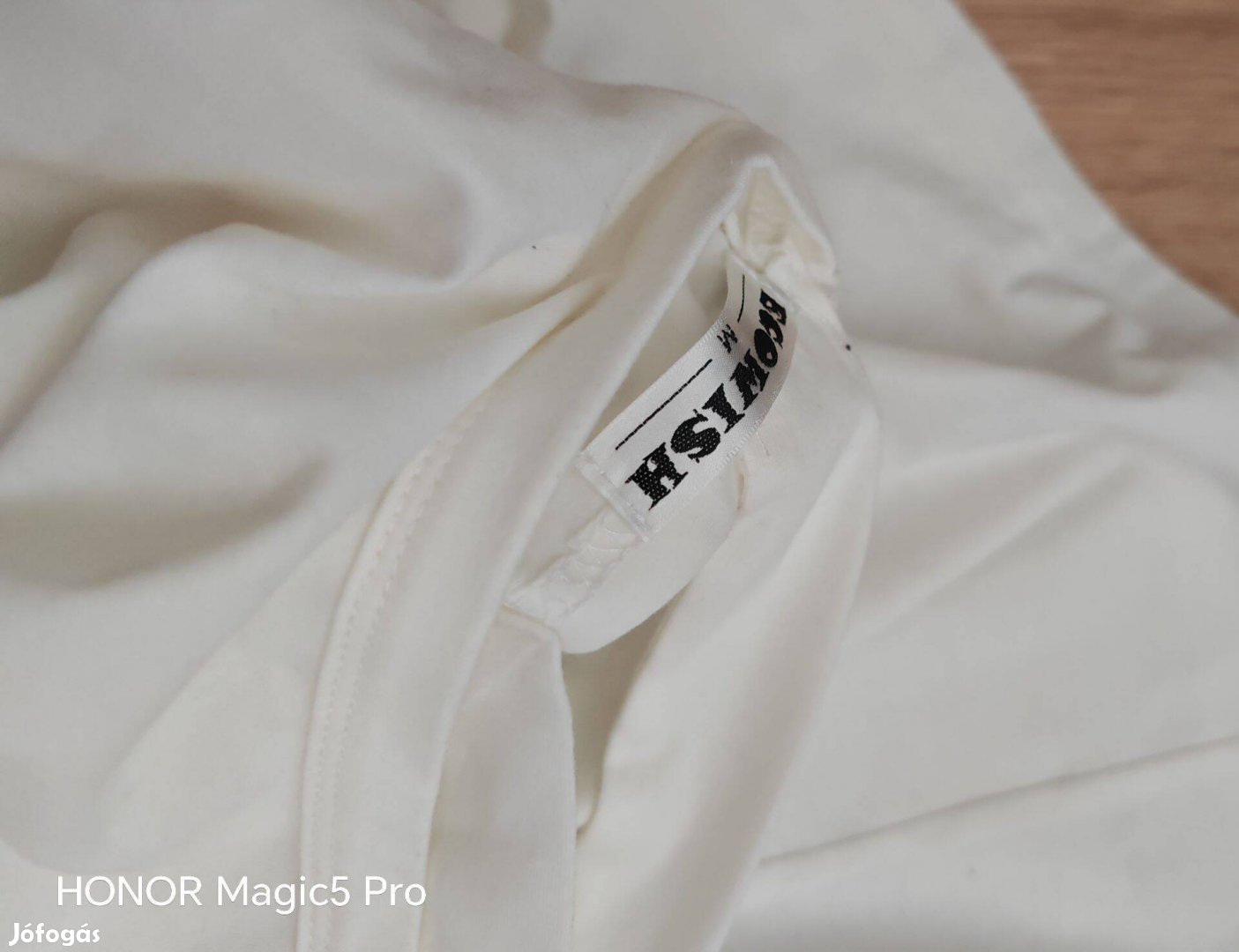 Fehér női felső M