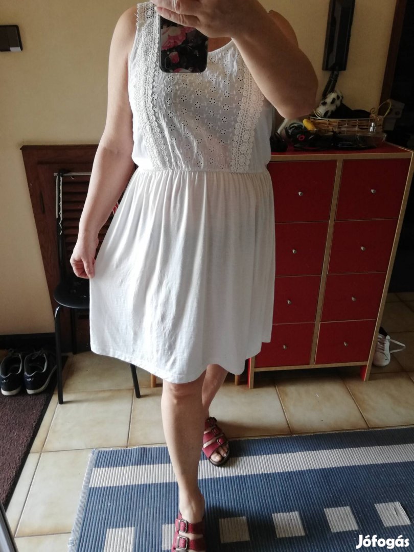 Fehér nyári ruha XL 42/44 es méret 