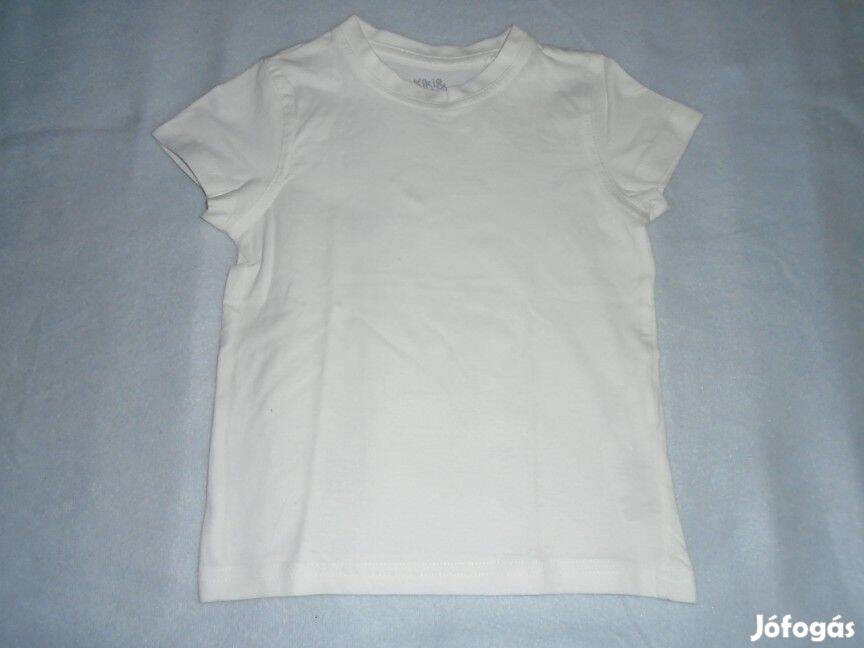 Fehér póló 2-3 évesre (méret 98)
