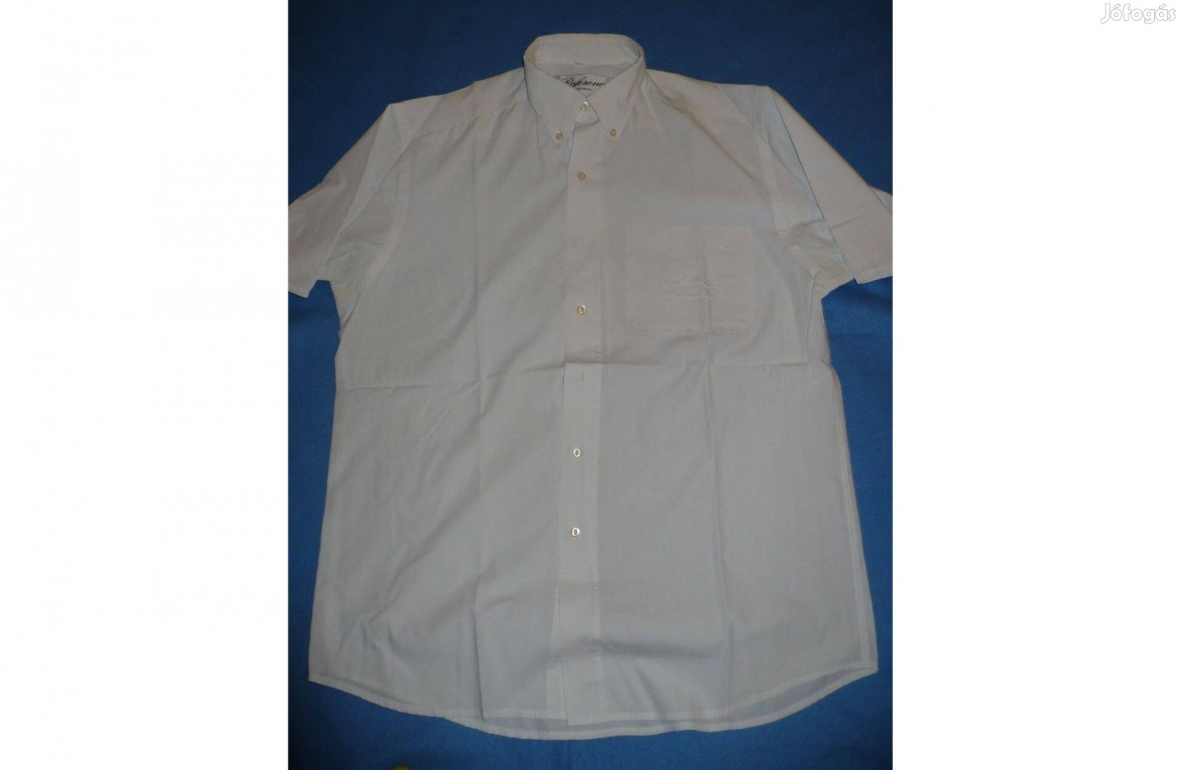 Fehér rövid ujjú férfiingek, M-es méret