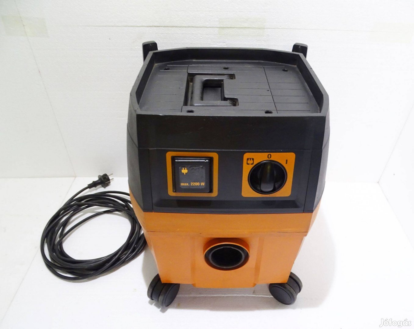 Fein Dustex 25L ipari porszívó porelszívó gépkapcsolós