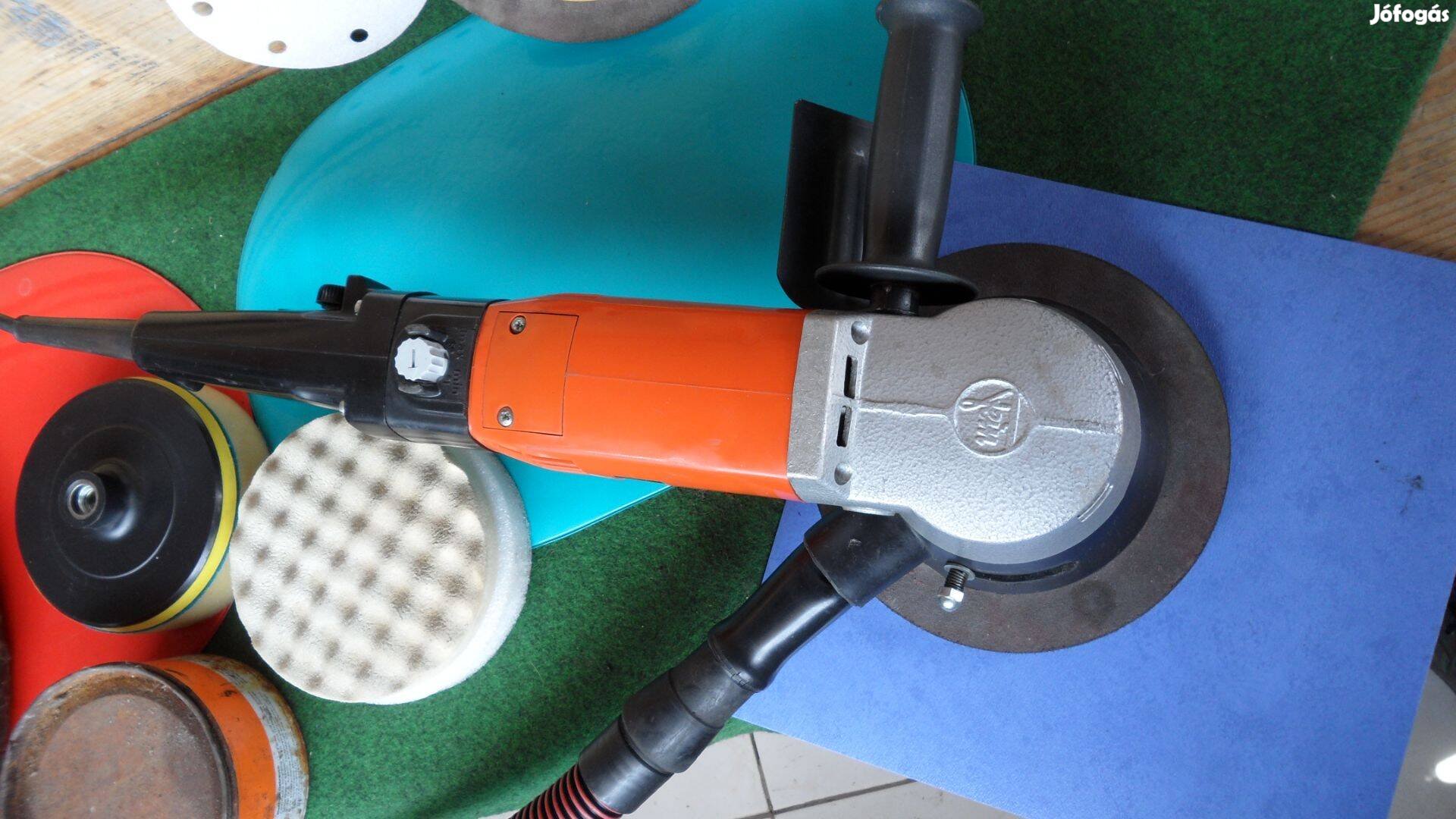 Fein csiszoló gép polírozás, fordulatszabályzás, Bosch Hilti lap