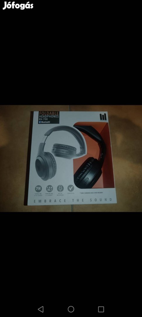 Fejhallgató fülhallgató új