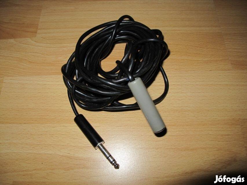 Fejhallgató hosszabbító kábel 6.3 mm jack csatlakozókkal 3 méter