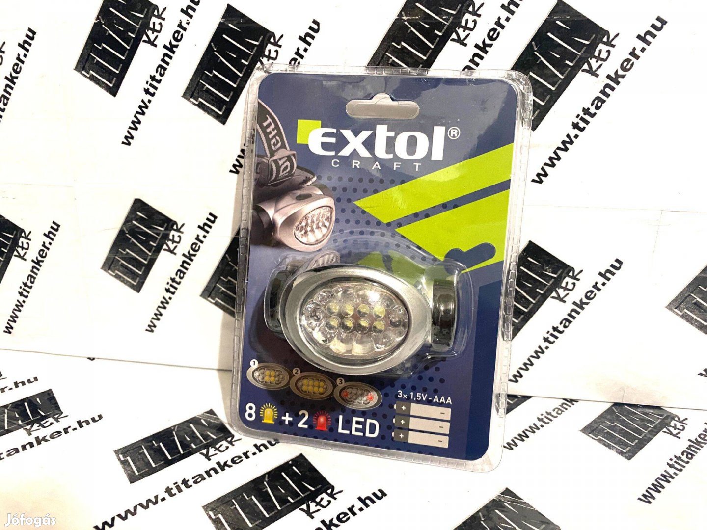 Fejlámpa 82 Leddel, Elem Nélkül Vízálló, 4 Állású Fényerő