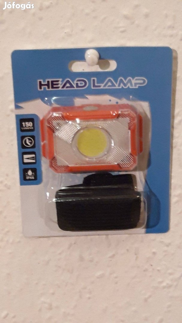 Fejlámpa COB led