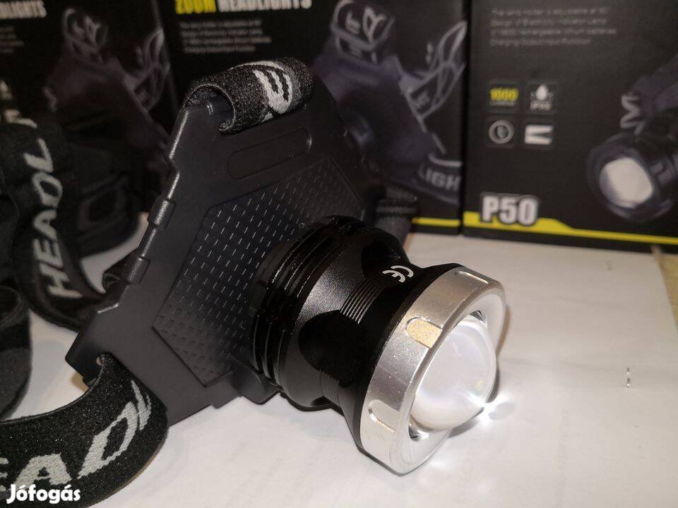 Fejlámpa Xhp 50.2 leddel valós 15 Watt - 1900 lumen