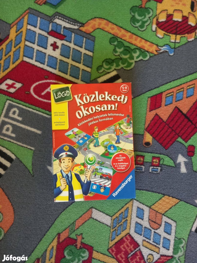 Fejlesztő Társasjáték, Közlekedj okosan, 5-8 éveseknek