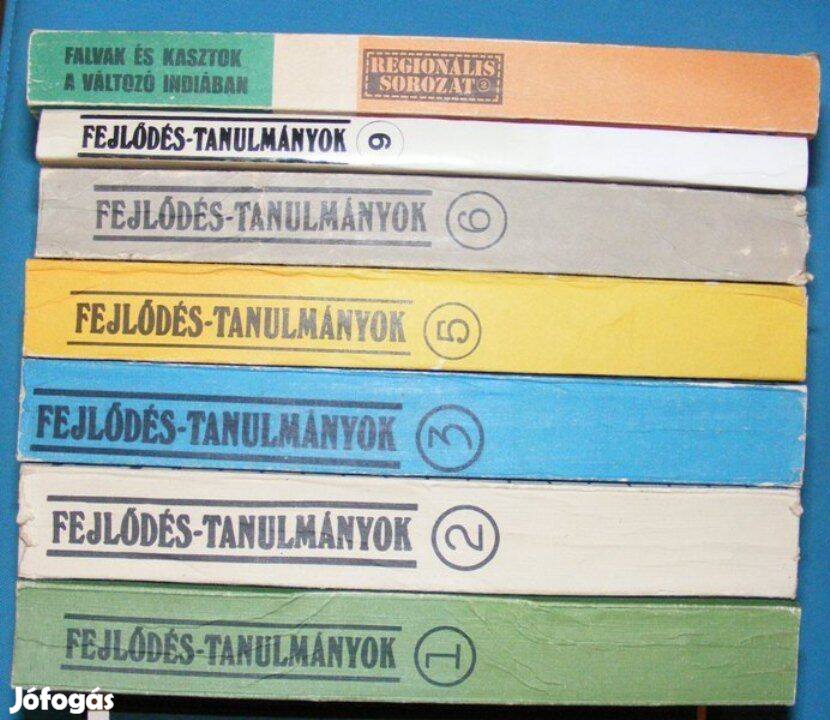 Fejlődés-tanulmányok 7 kötet