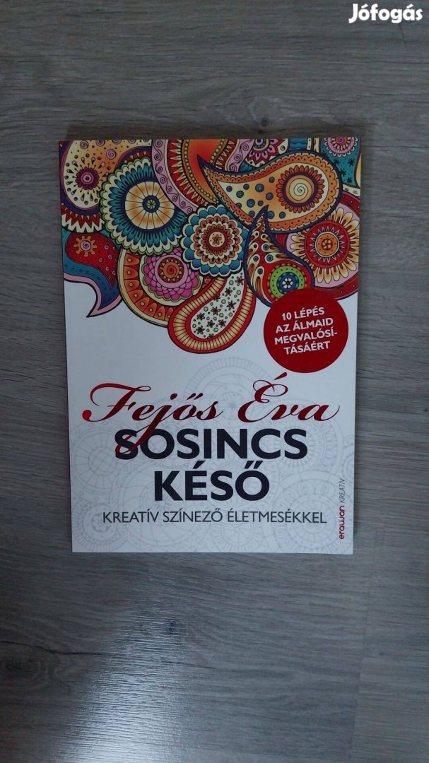 Fejős Éva: Sosincs késő