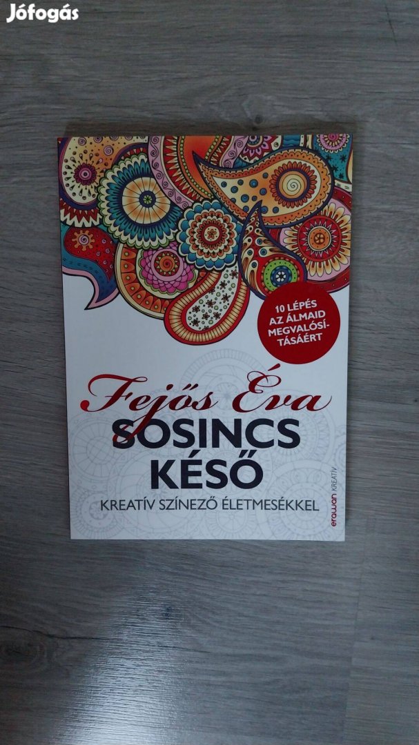 Fejős Éva: Sosincs késő