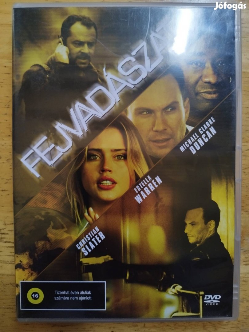 Fejvadászat újszerű dvd Christian Slater