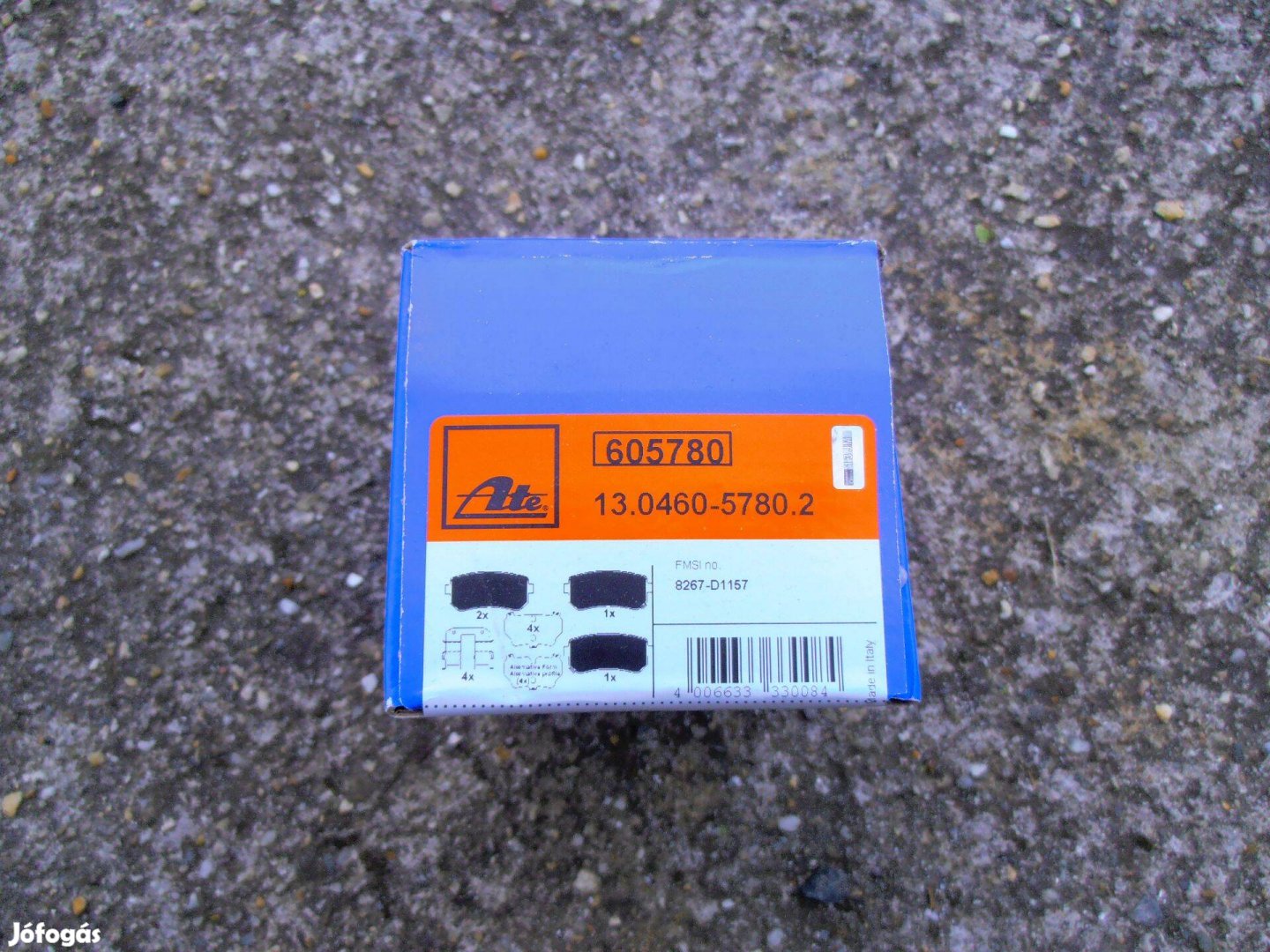 Fékbetét garnitúra