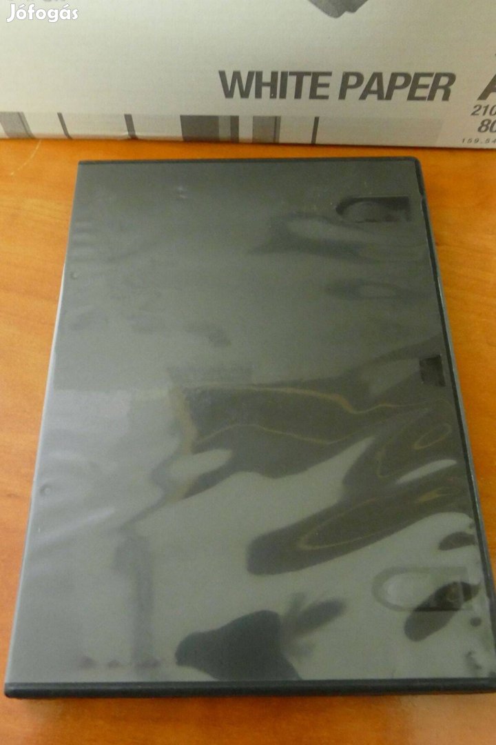 Fekete 2-es dupla DVD tok