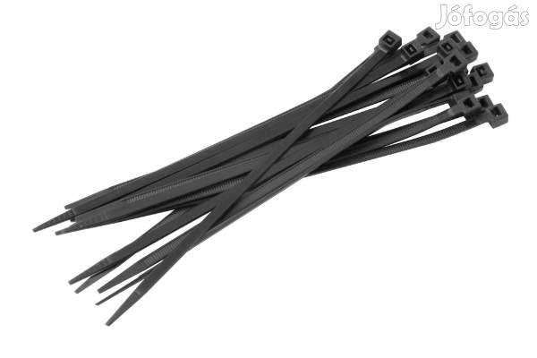 Fekete 50db gyorskötöző gyorsrögzítő kábelkötegelő gyorskötegelő