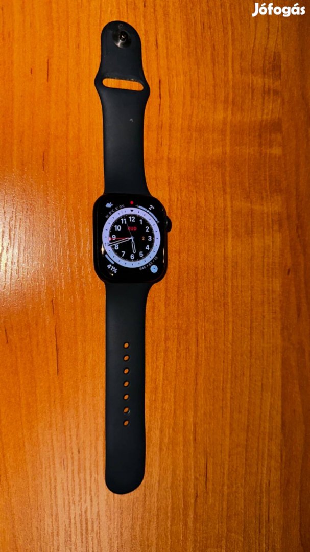 Fekete Apple Watch Series 7 45mm Eladó!