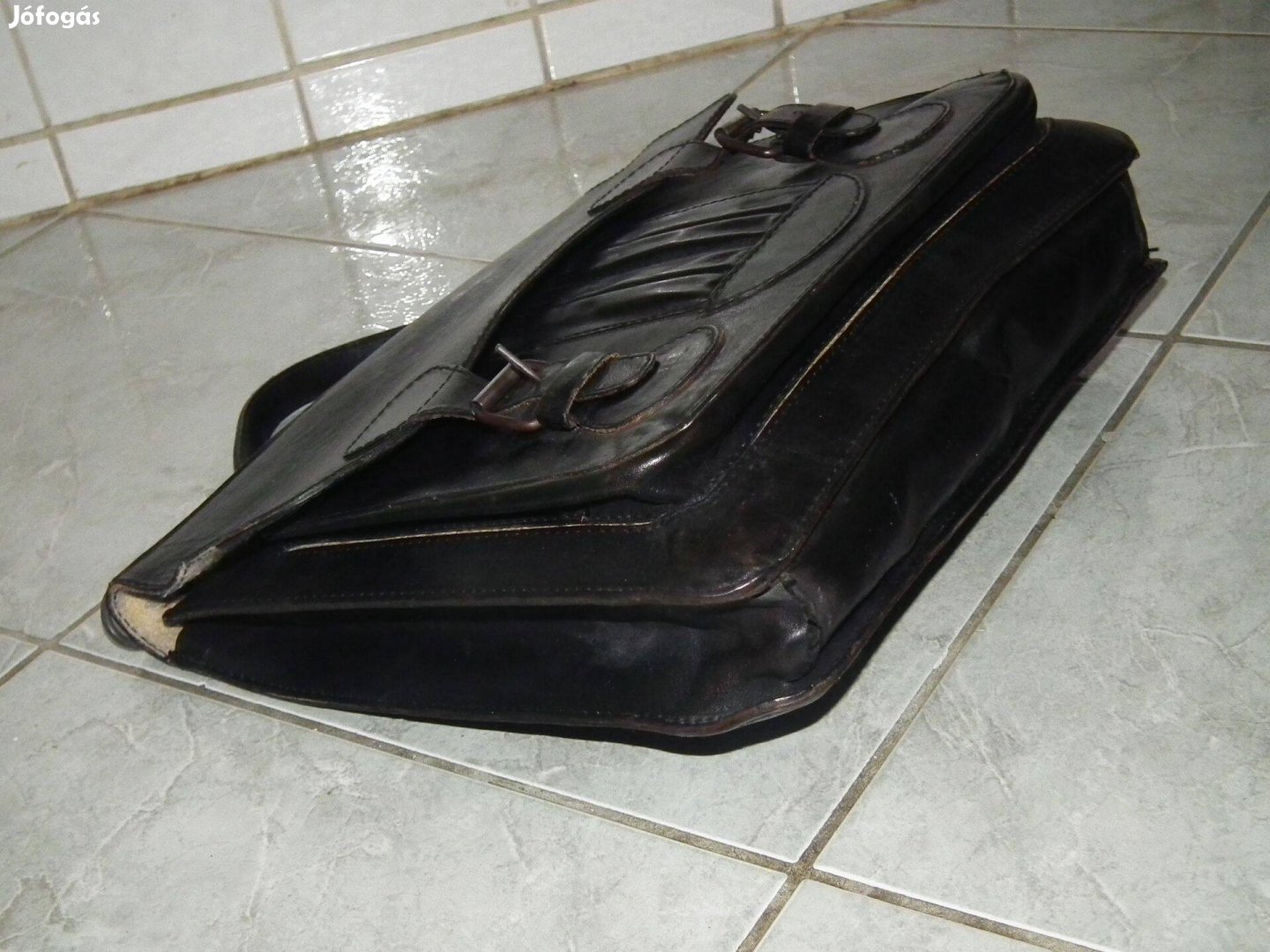 Fekete Blázek Anni jellegű bőrtáska valódi bőr táska nr.34