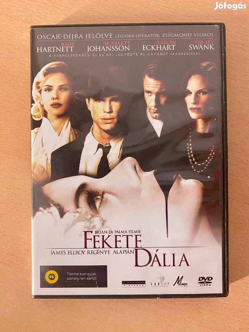 Fekete Dália DVD film (Krimi - Thriller)