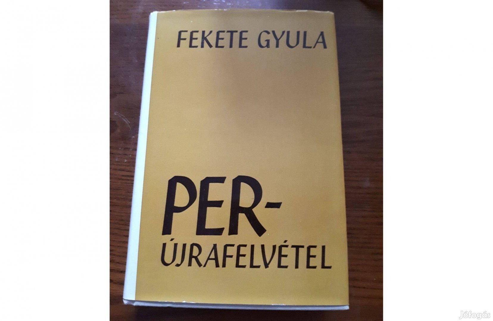 Fekete Gyula - PER Újrafelvétel könyv, regény, alig használt