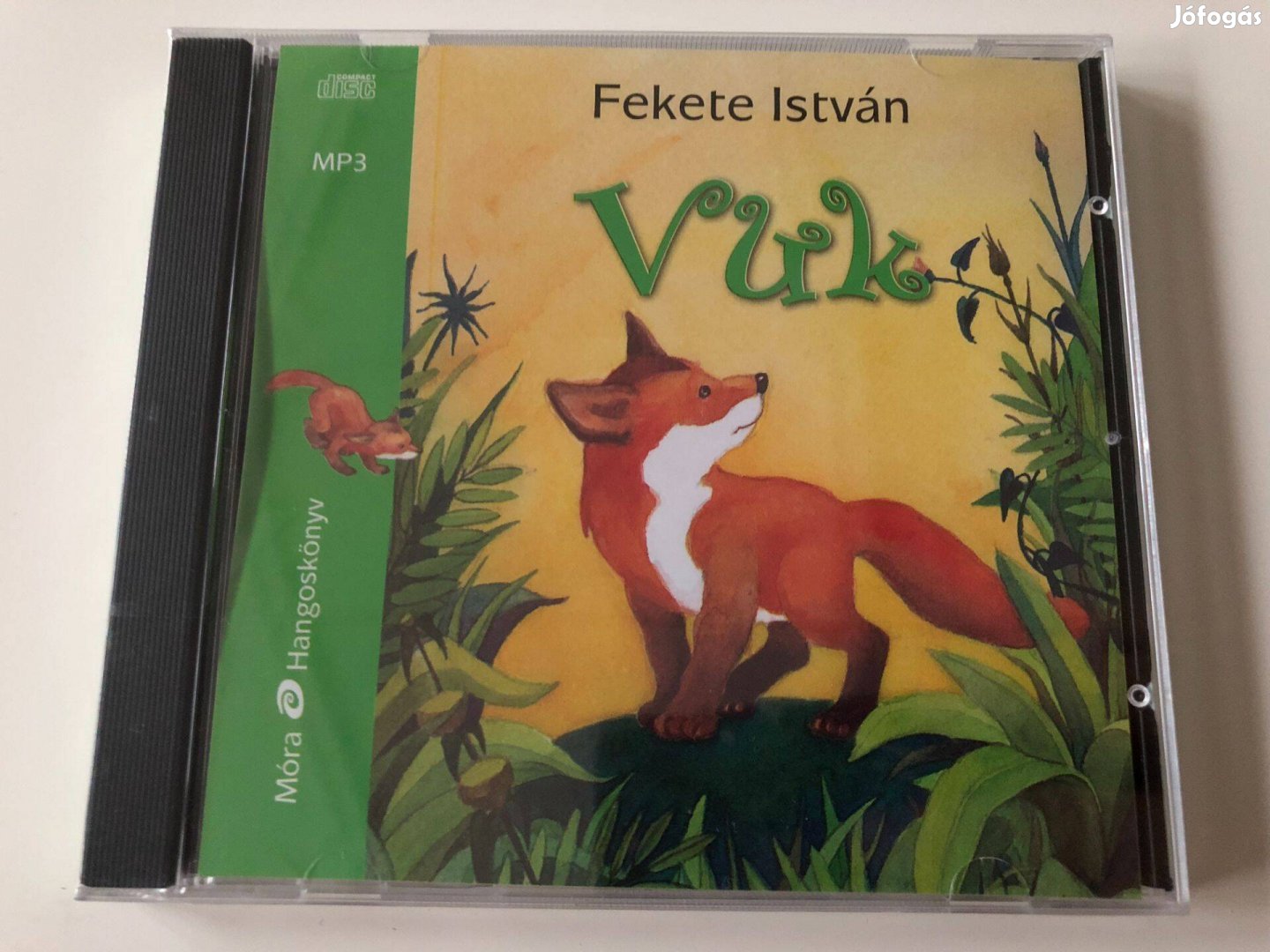 Fekete István: Vuk, hangoskönyv, Mora 3 db CD-n, új