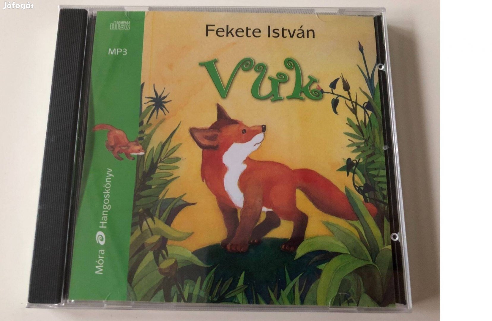 Fekete István: Vuk, hangoskönyv, Mora 3 db CD-n, új