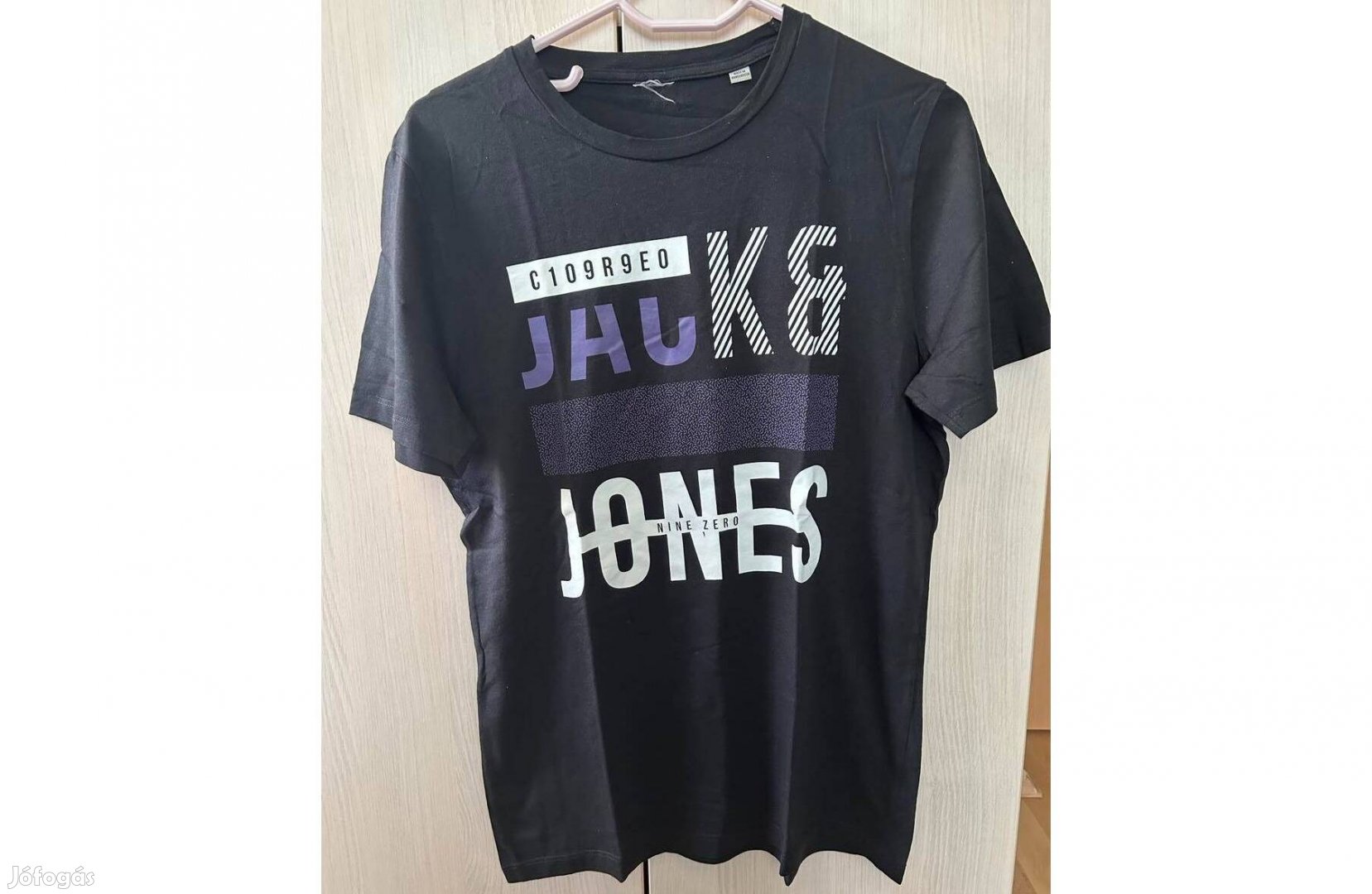 Fekete Jack & Jones férfi póló