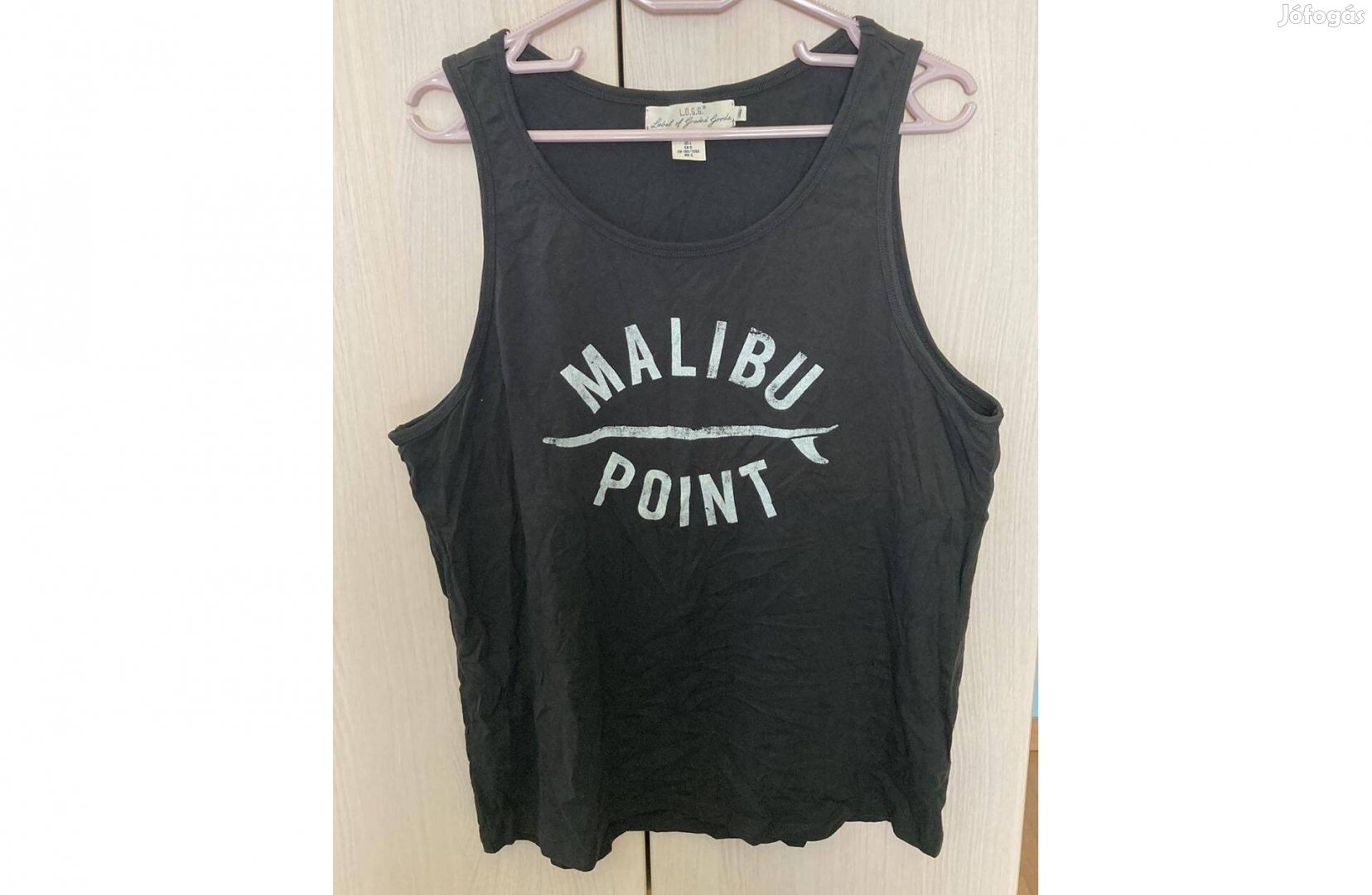 Fekete Malibu Point férfi trikó