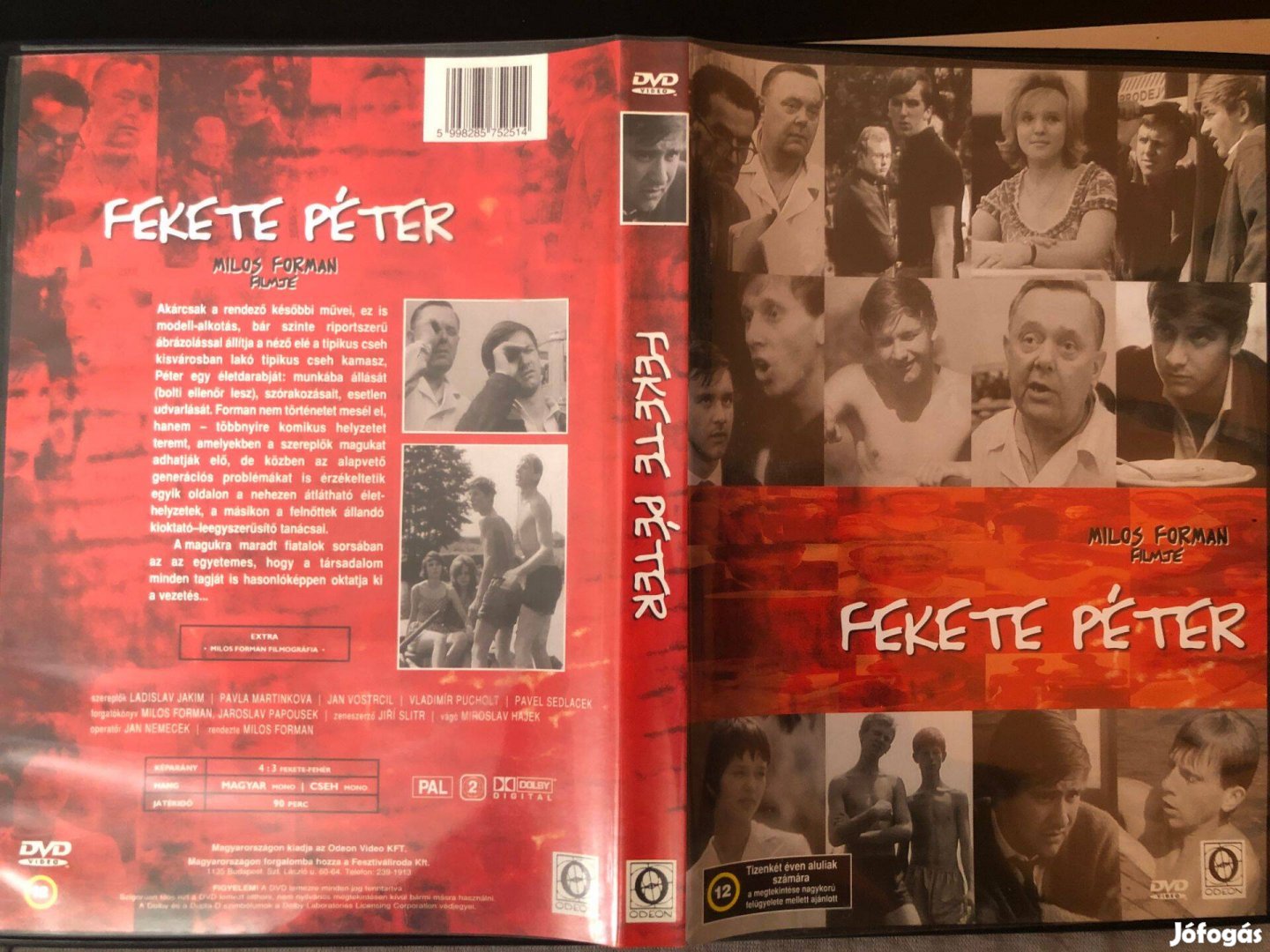 Fekete Péter (karcmentes, Milos Forman) DVD
