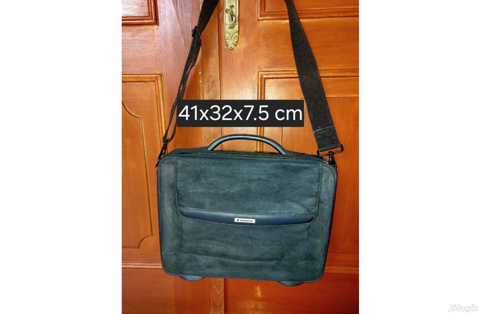 Fekete Samsonite laptop táska