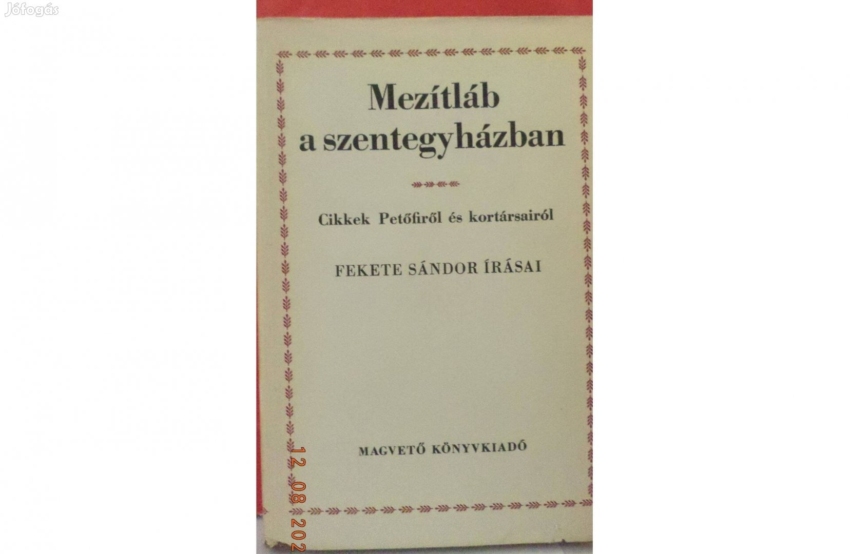 Fekete Sándor: Mezítláb a szentegyházban