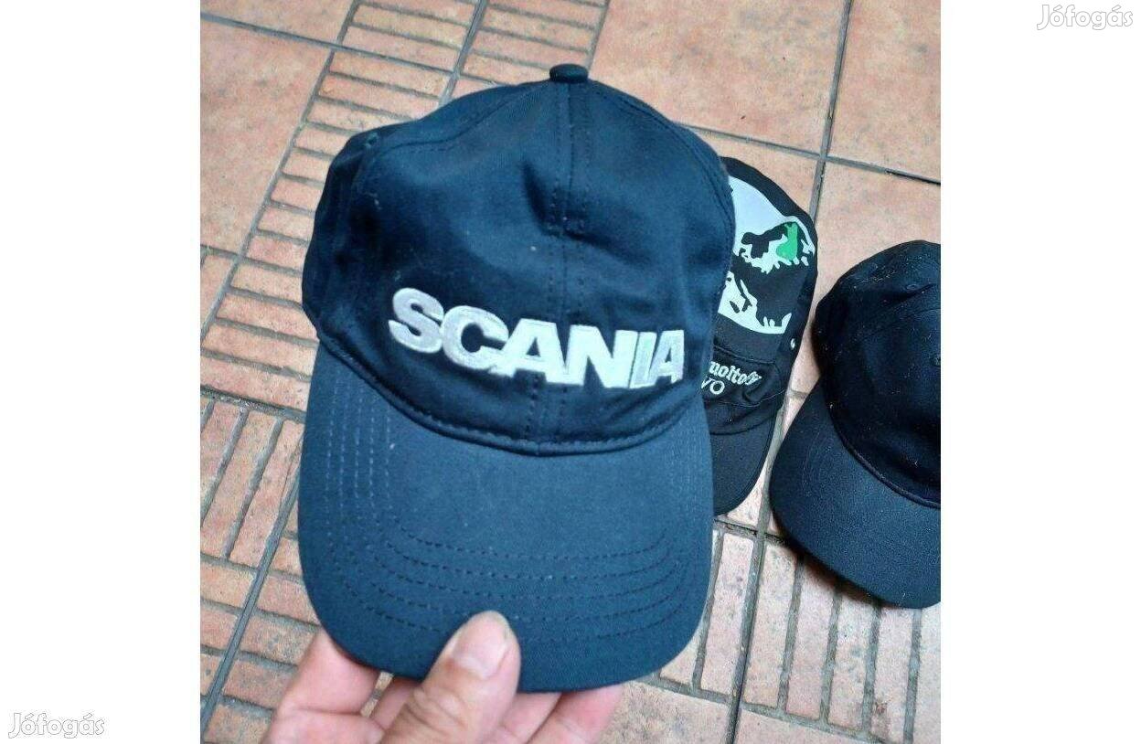 Fekete Scania sapka