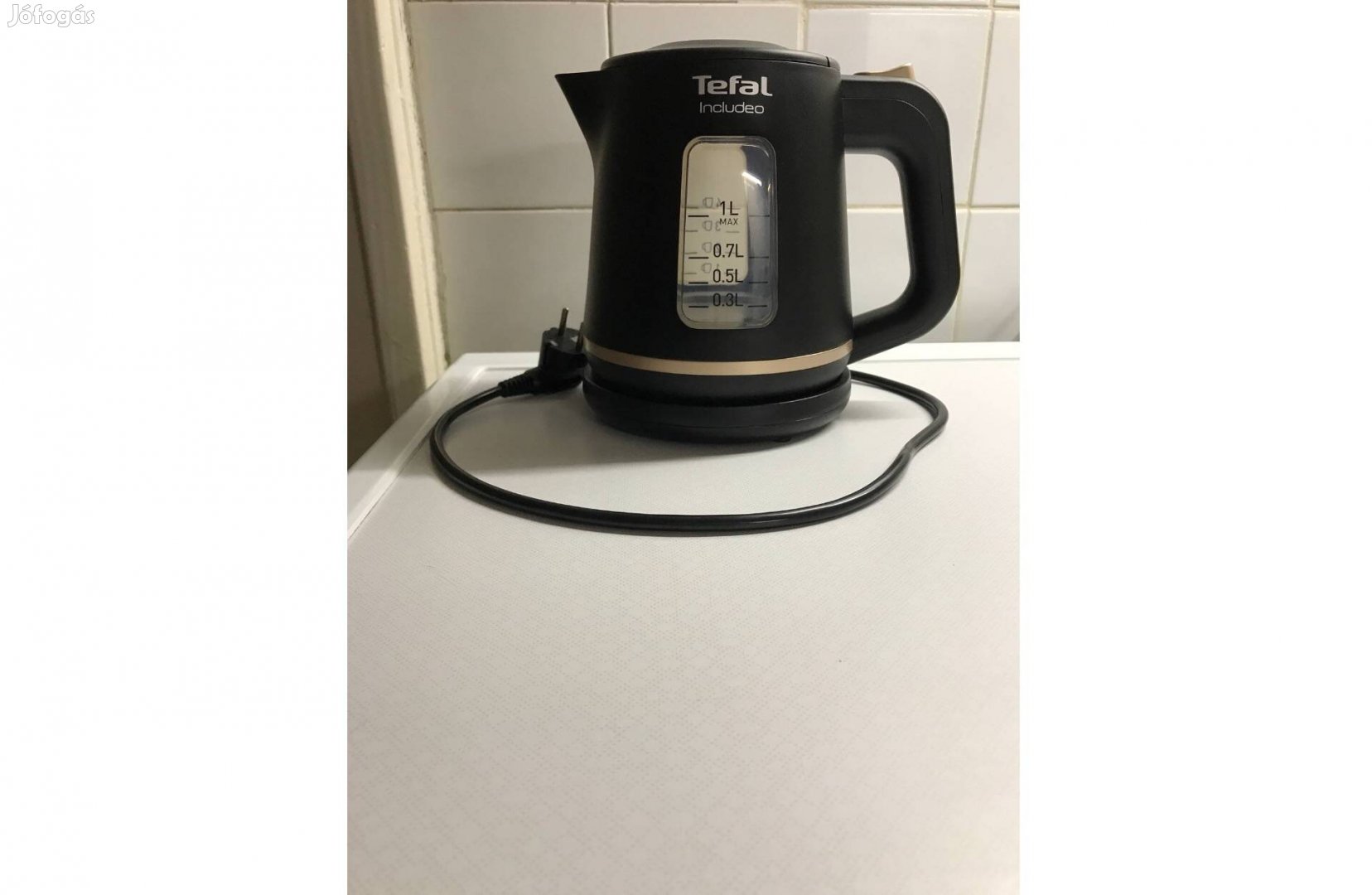 Fekete Tefal Includeo Vízforraló