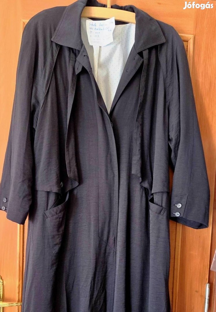 Fekete ballonkabat 44 es