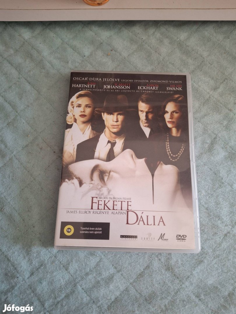 Fekete dália DVD Film