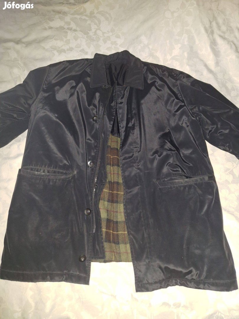 Fekete férfi kabát XXL