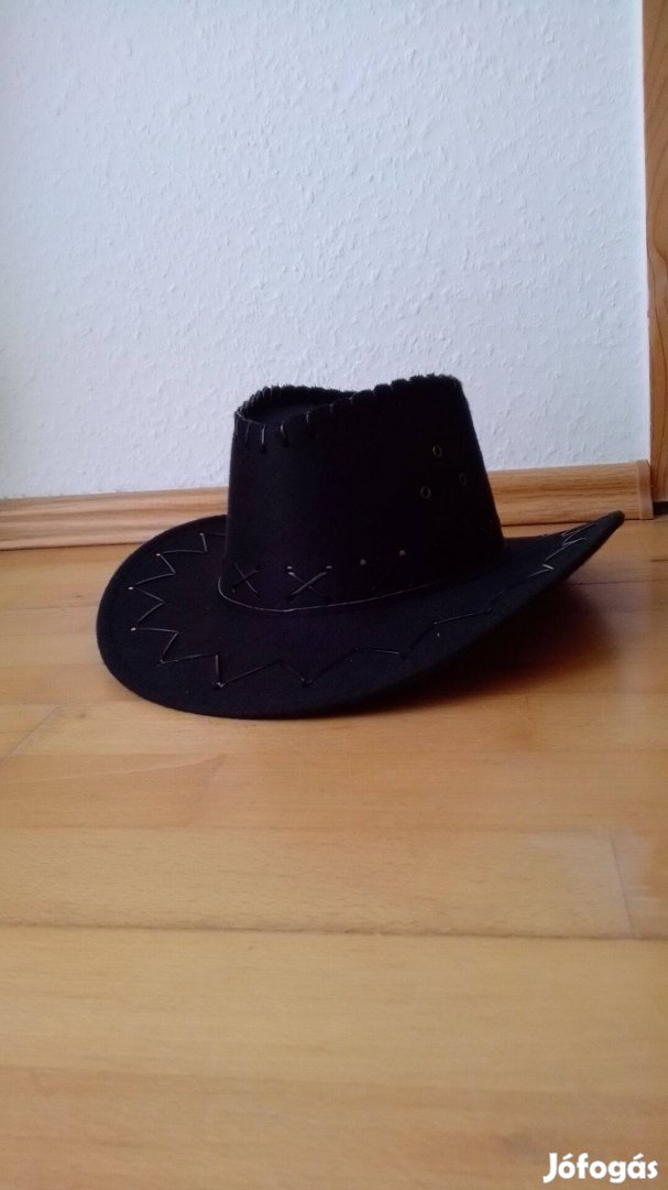 Fekete kalap gyerek cowboy kalap eladó új