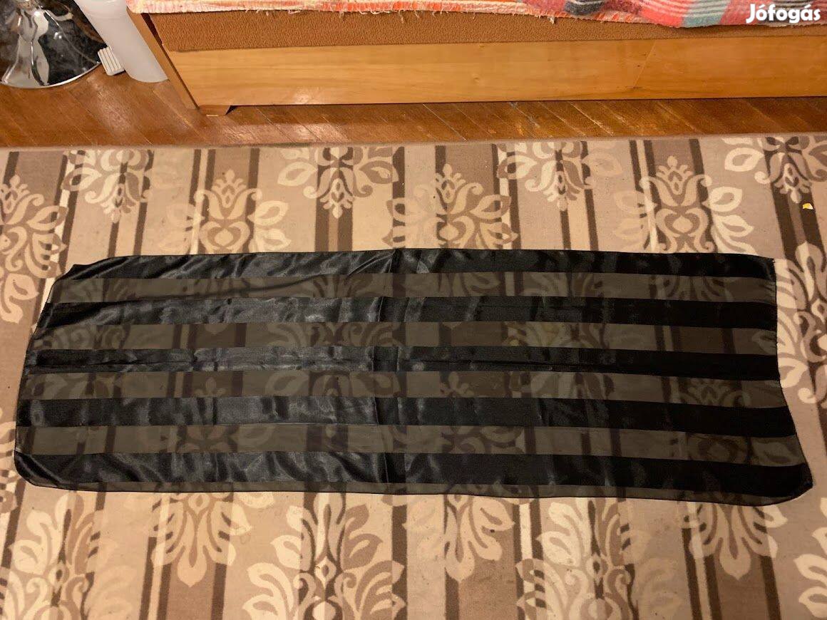 Fekete kendő , sál 150x50 cm