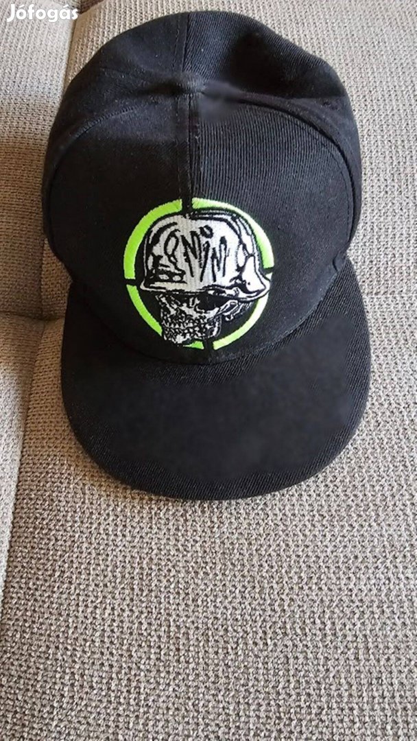 Fekete különleges baseball sapka, ritkaság.M-L