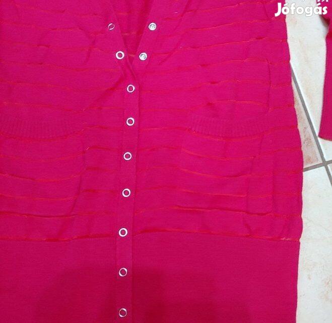 Fekete legging 38-40, pink kardi