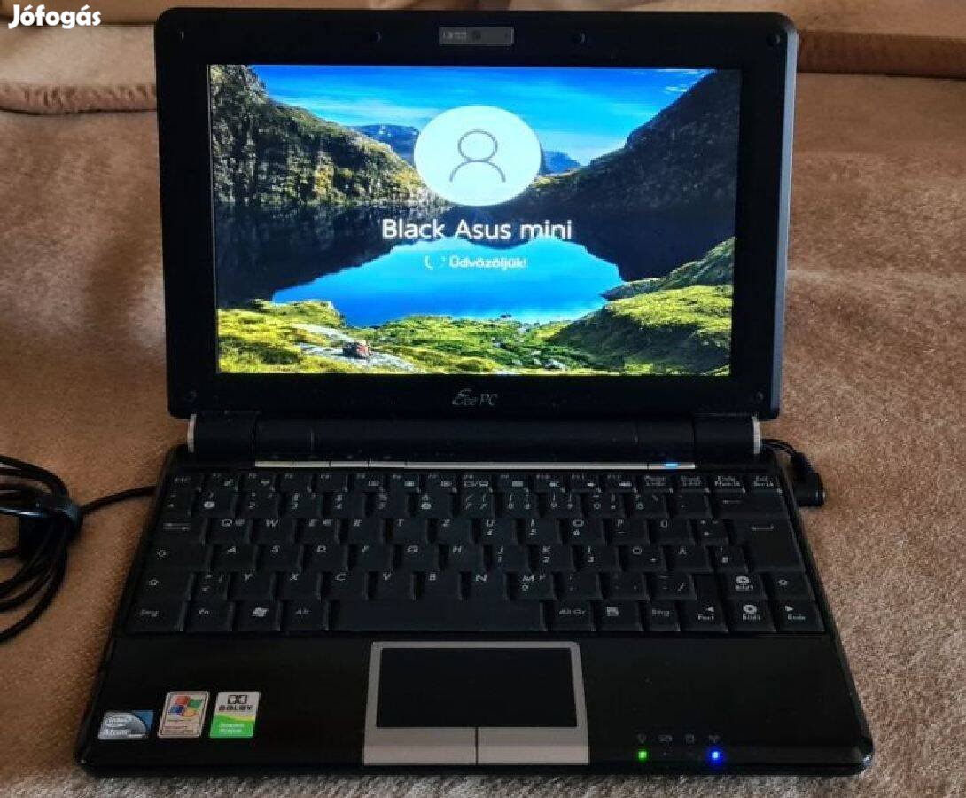 Fekete mini laptop/noteszgép - Asus - 10 coll Win 10